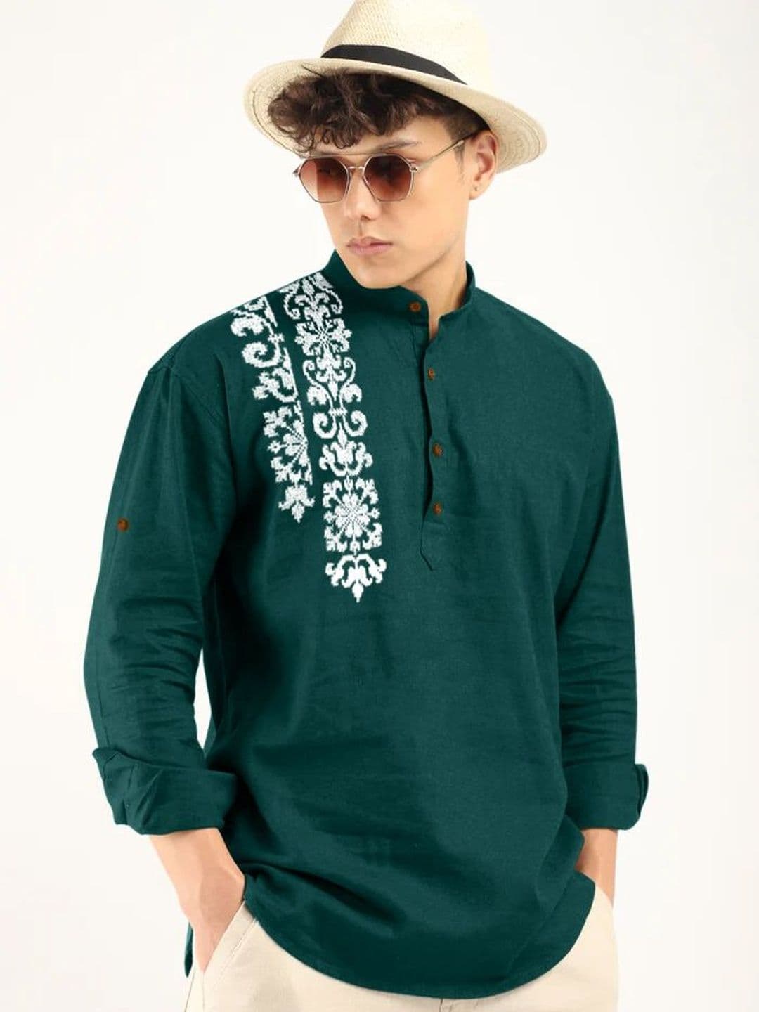 ZBIO Men Printed Kurta - view 1