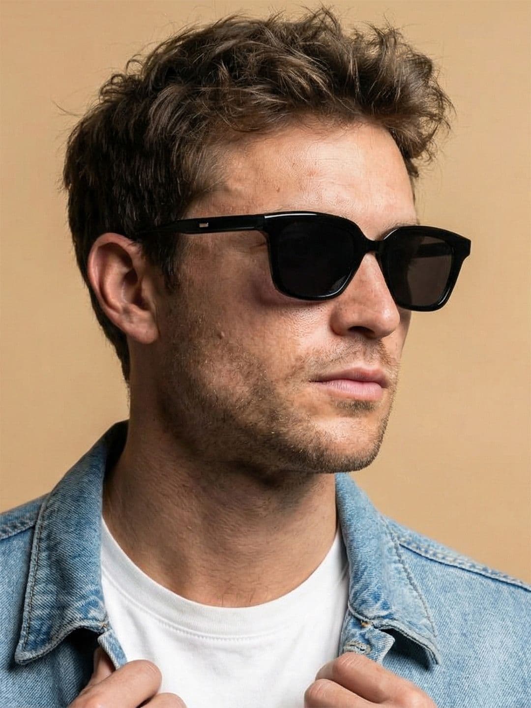 goglassic Unisex Rectangle Sunglasses With UV Protected Lens - view 1