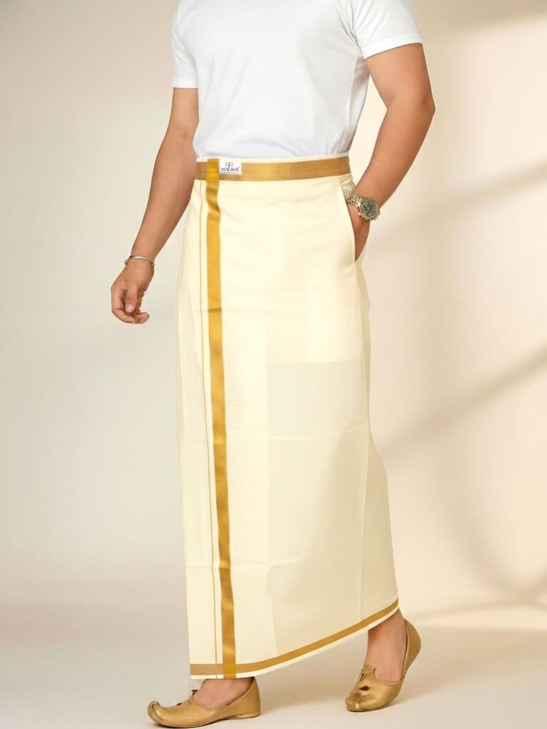 TUNI MANI Men Cotton Dhoti Dhotis - view 1