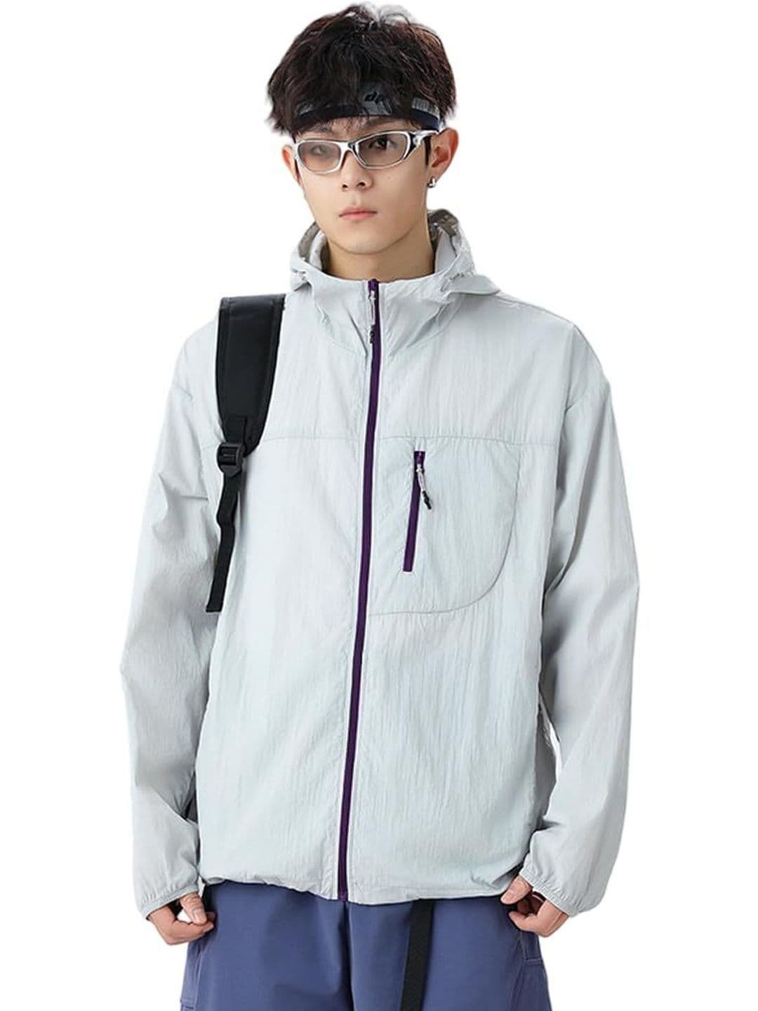 venzina Men Lightweight Outdoor Sporty Jacket - view 1