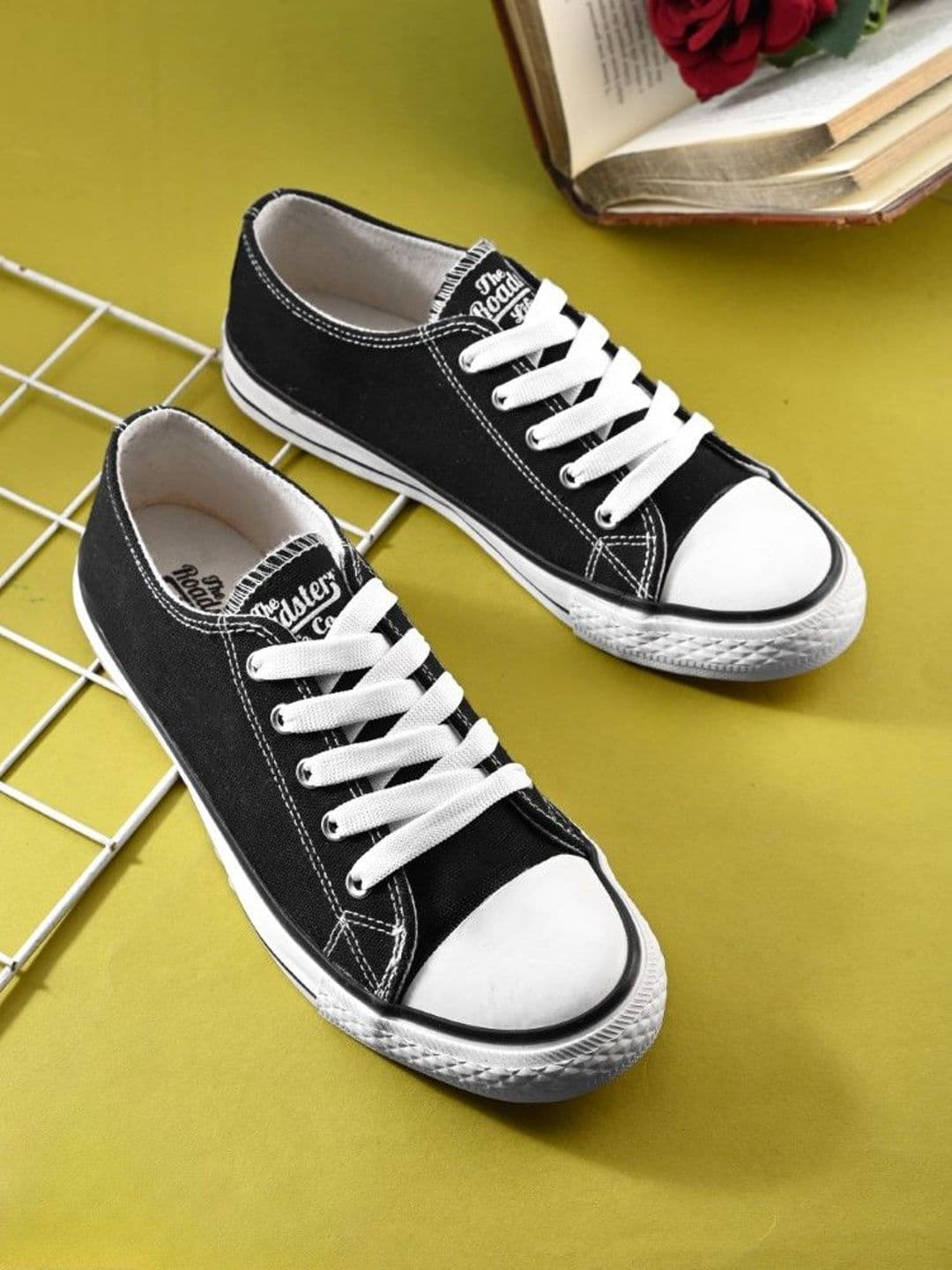 The Roadster Lifestyle Co Women Round Toe Lightweight Lace-Ups Sneakers - view 1