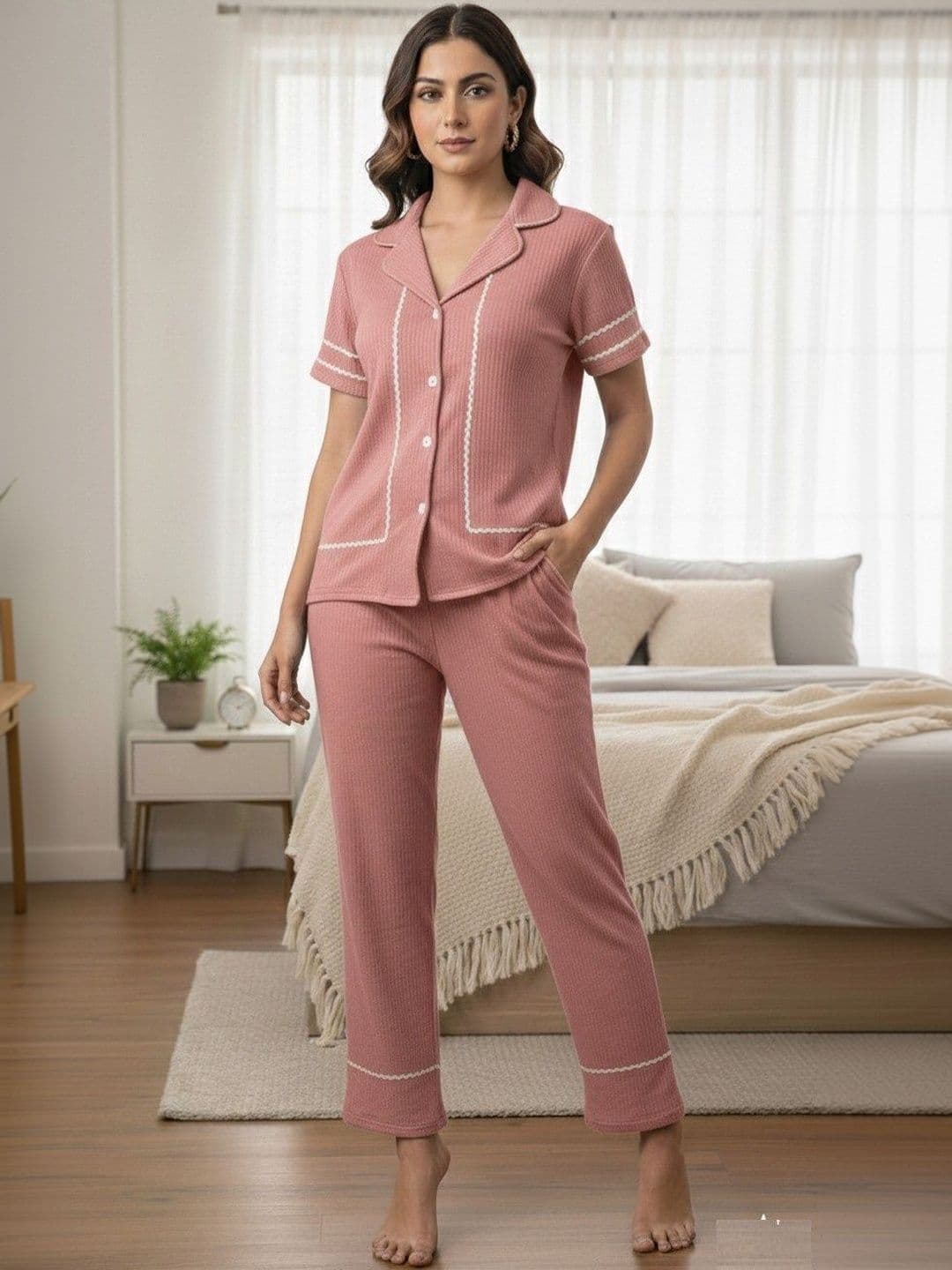 NEYSA Women T-shirt with Pyjamas - view 1
