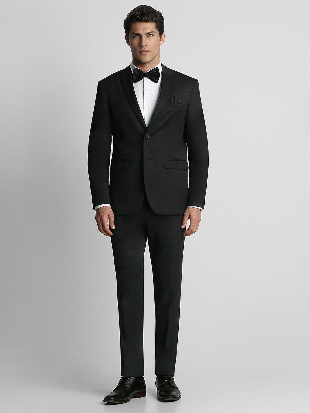 Peter England Men Slim-Fit Single-Breasted Formal Two-Piece Suit - view 1