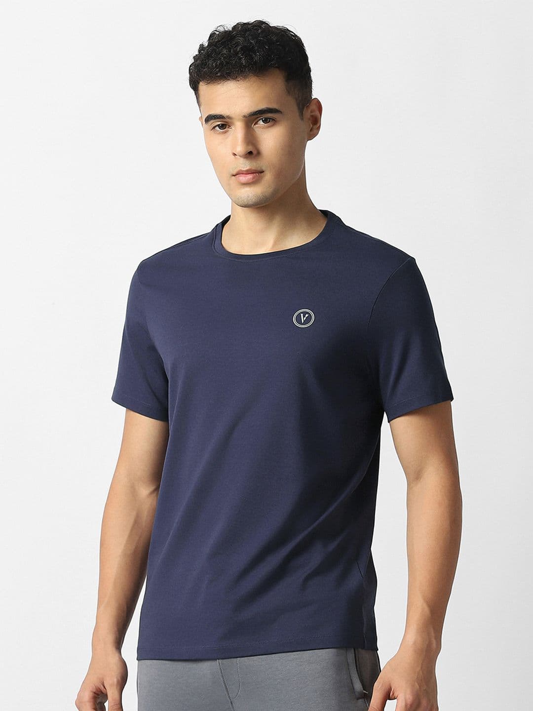 Van Heusen Short Sleeves Slim Fit T-shirt - view 1
