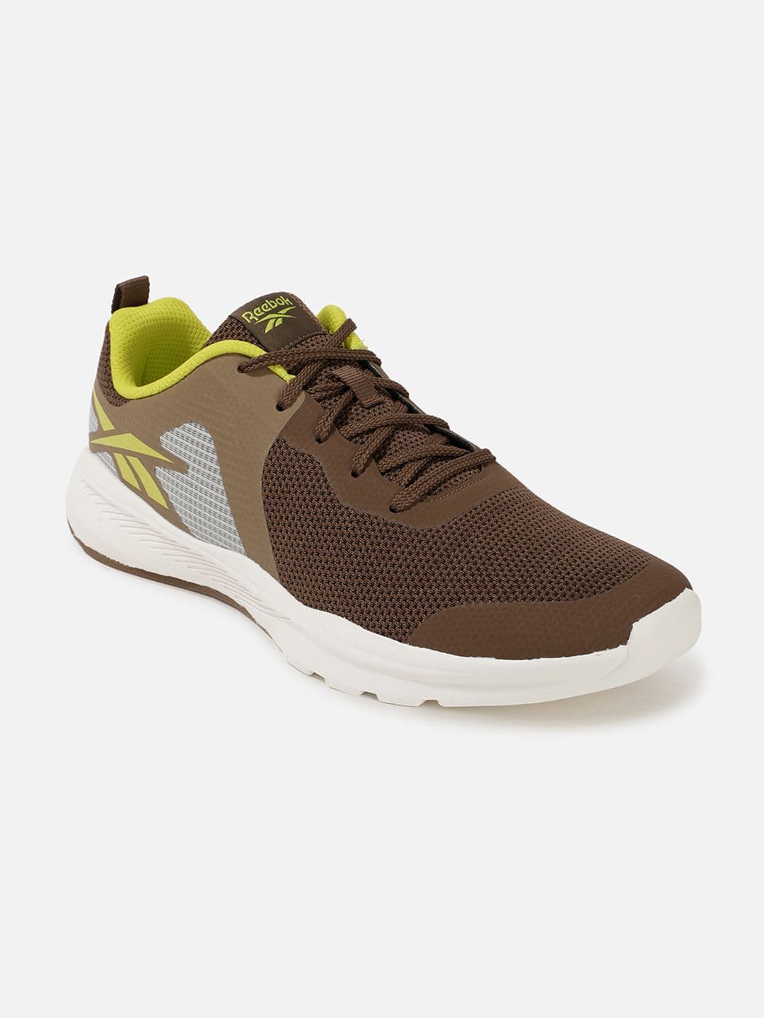 Reebok Men Woven Design Crunch Runner Shoes - view 1