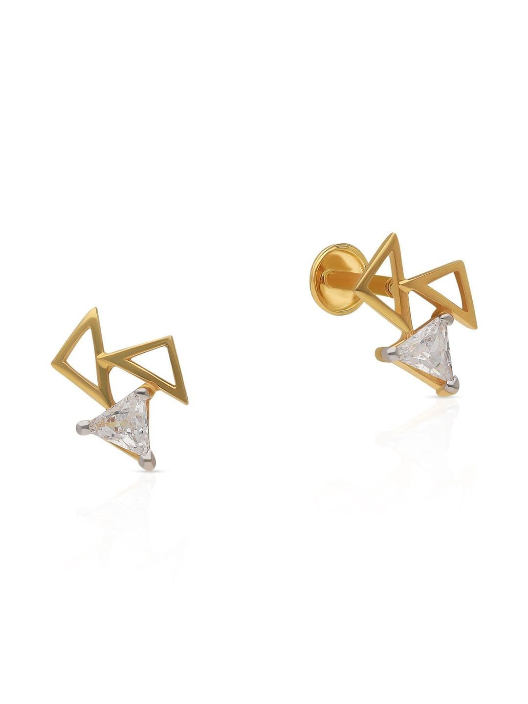 Malabar Gold & Diamonds 22 KT Yellow Gold Earring- 0.71 g - view 1
