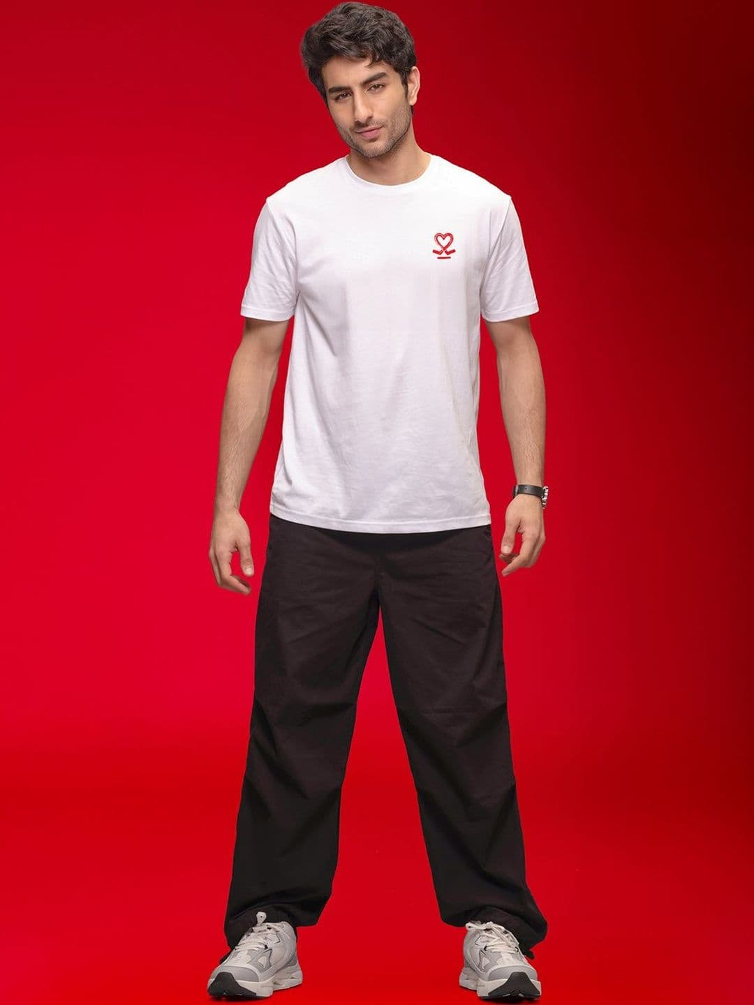 WROGN Men Printed Slim Fit T-shirt - view 1