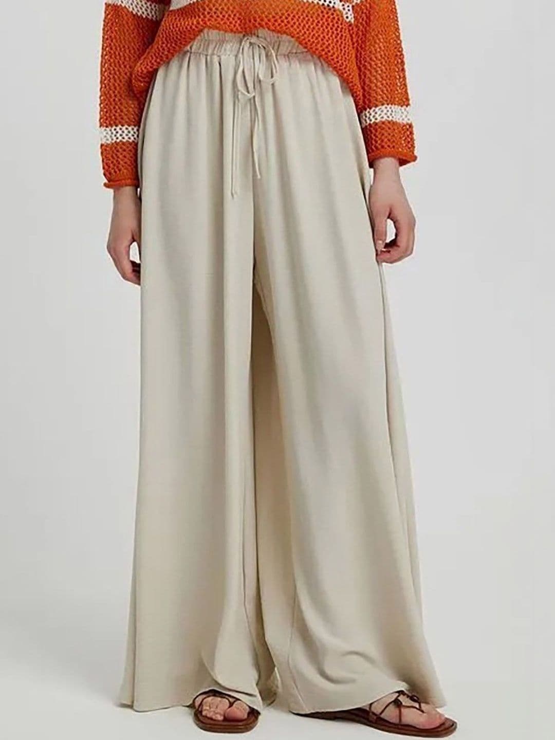 Stylecast X Kotty Women High-Rise Wrinkle Free Pleated Trousers - view 1