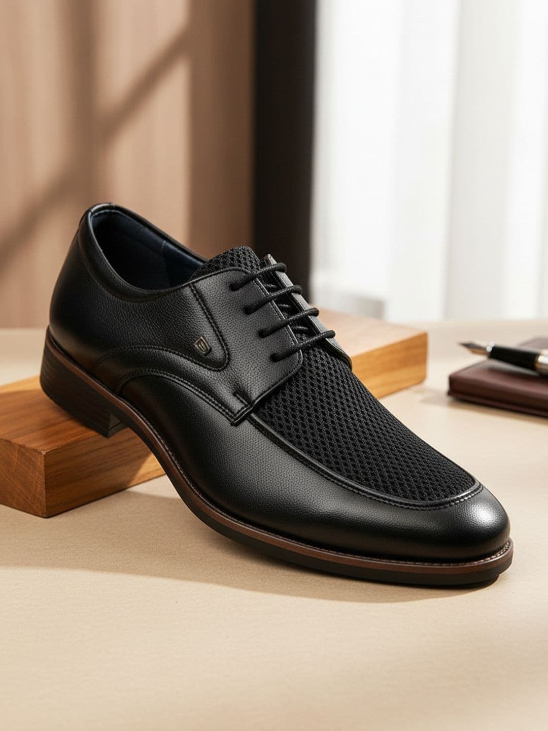 House of Pataudi Men Leather Formal Derbys - view 1