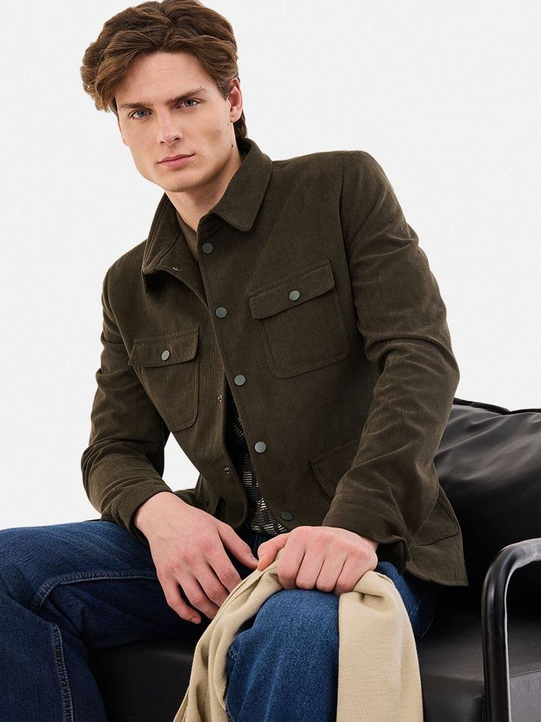 Snitch Coffee Solid Jacket - view 1