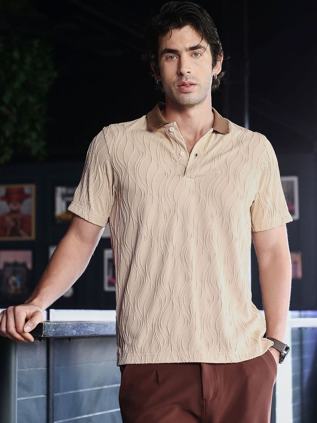 CAHOOT Men Polo Collar T-shirt - view 1