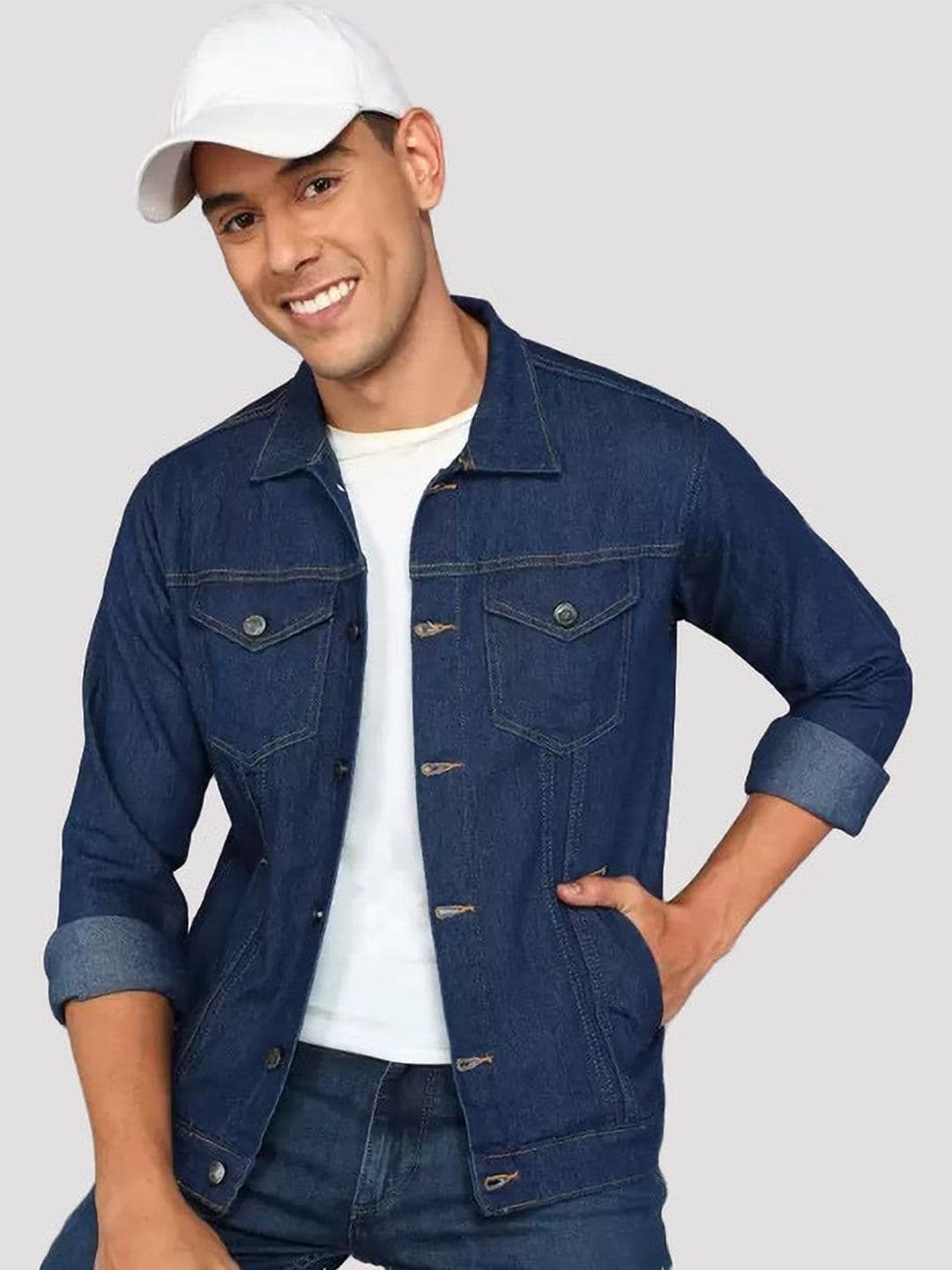 Metronaut Men Lightweight Denim Jacket - view 1