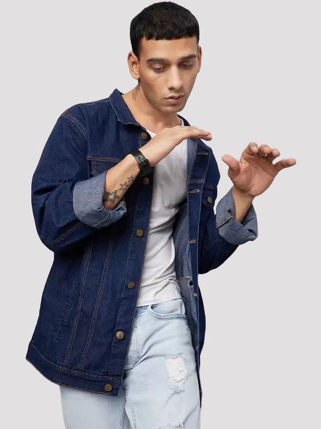 Metronaut Men Lightweight Denim Jacket - view 1