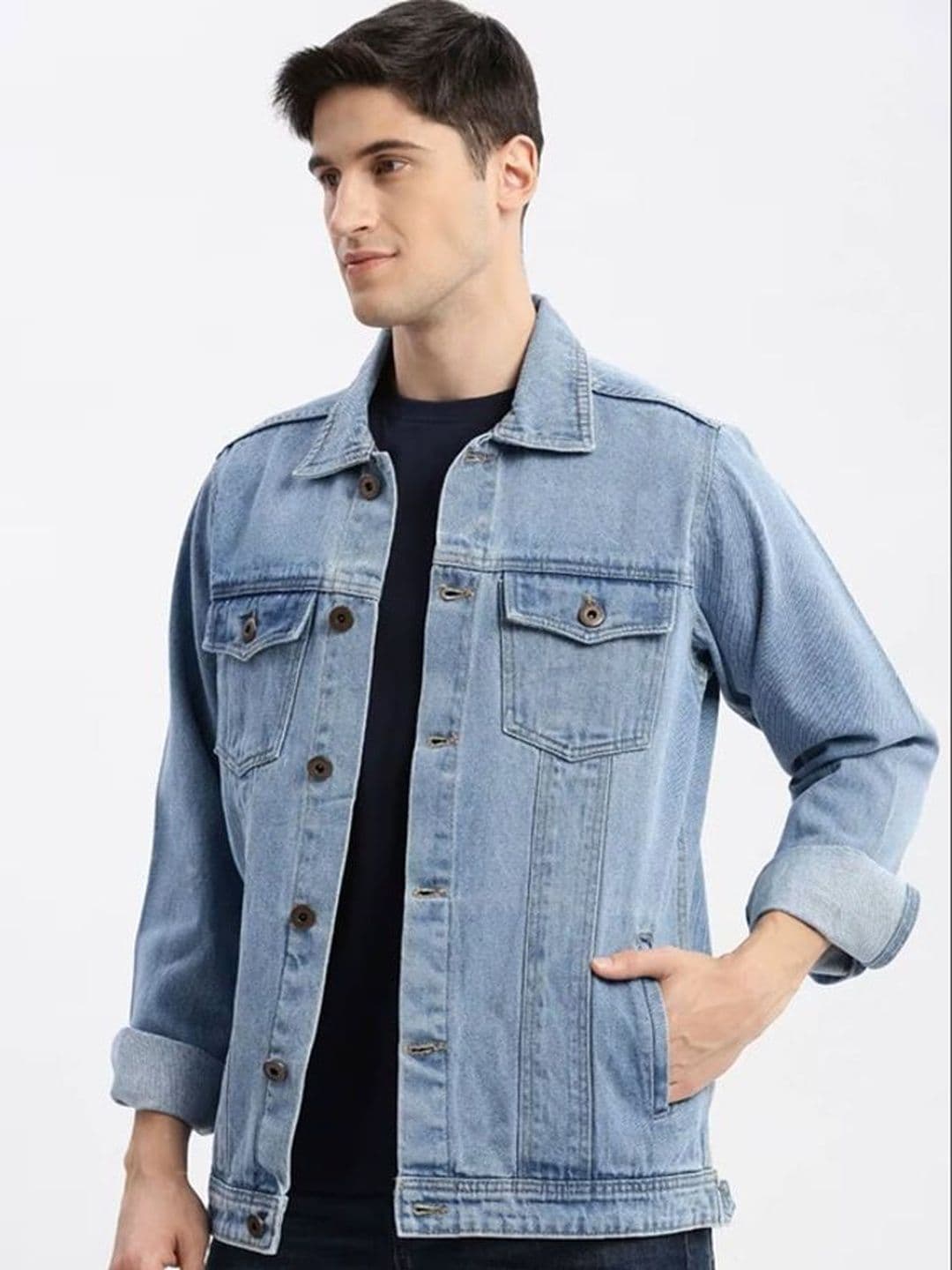 Metronaut Men Lightweight Denim Jacket - view 1