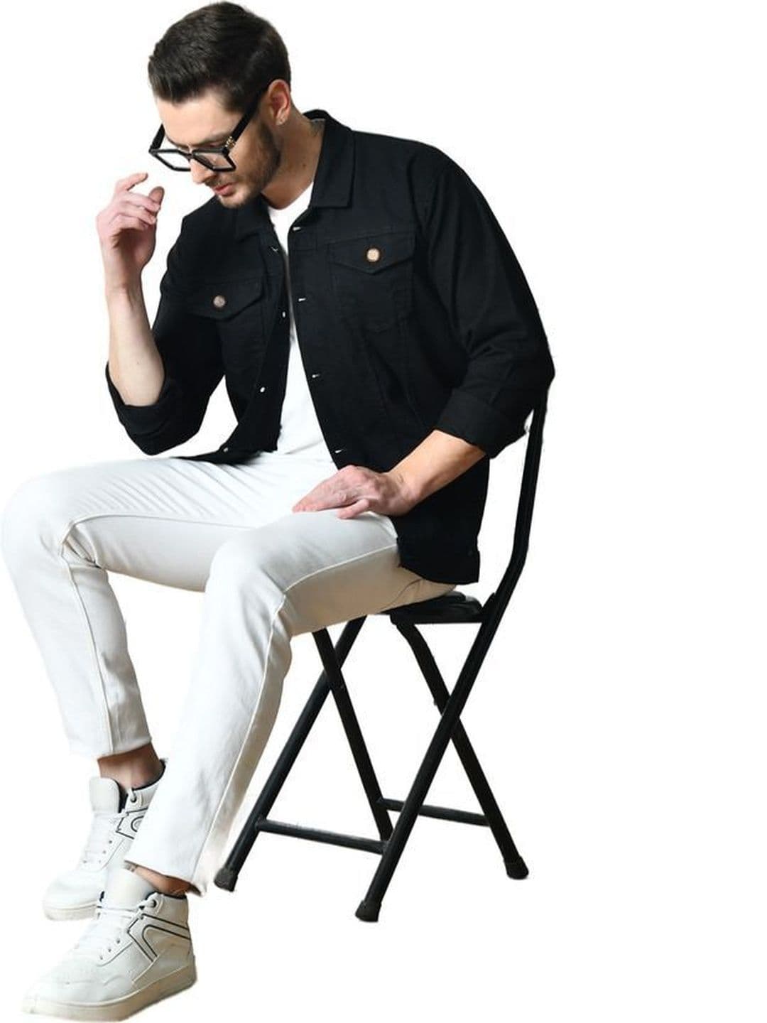 Metronaut Men Lightweight Denim Jacket - view 1