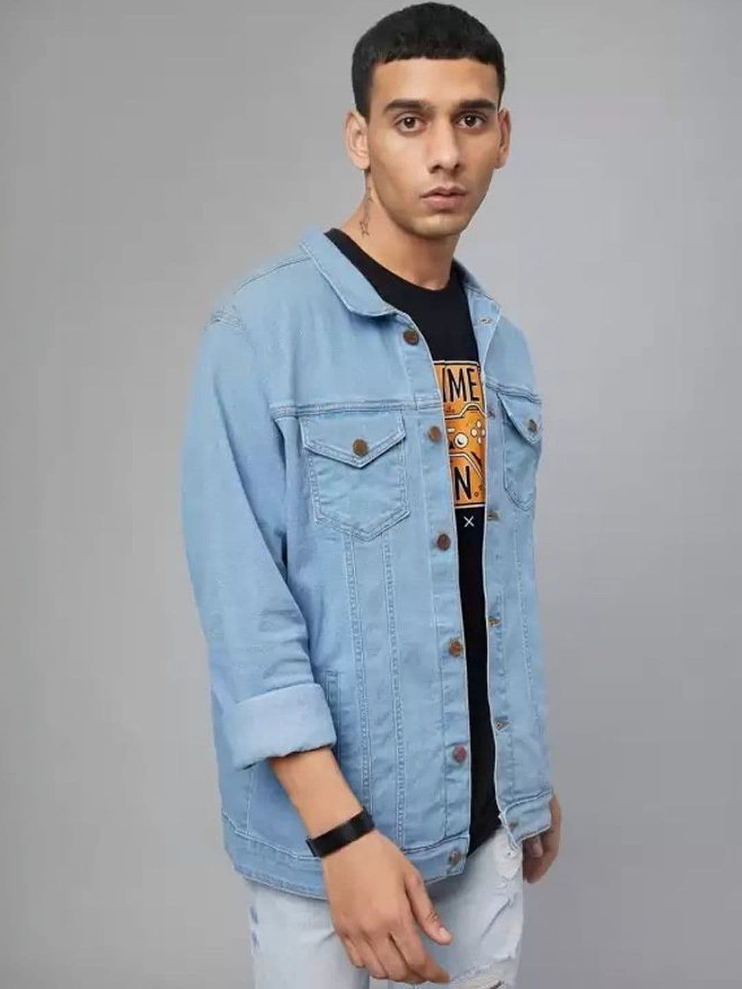 Metronaut Men Lightweight Denim Jacket - view 1