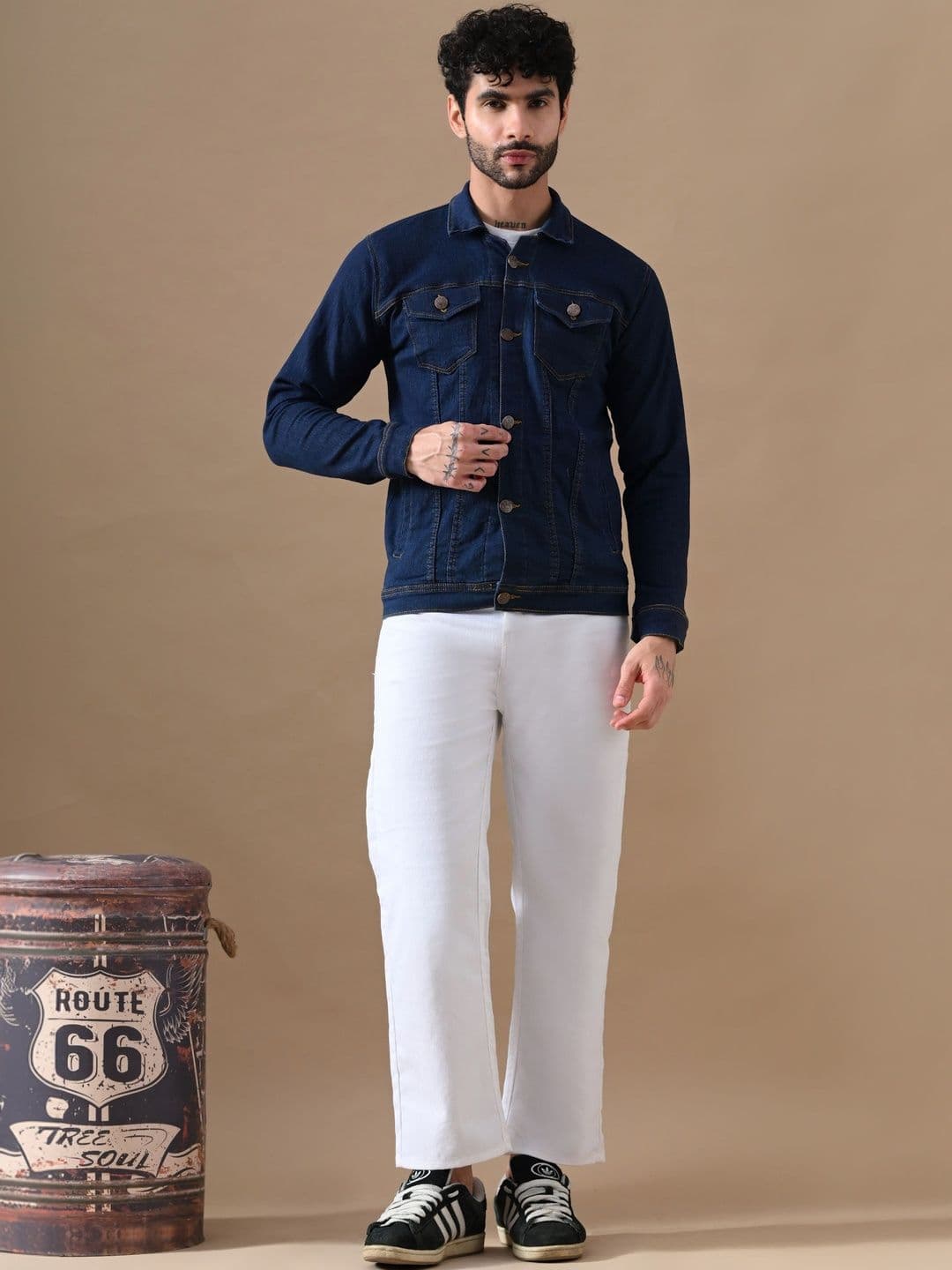 Metronaut Men Lightweight Denim Jacket - view 1
