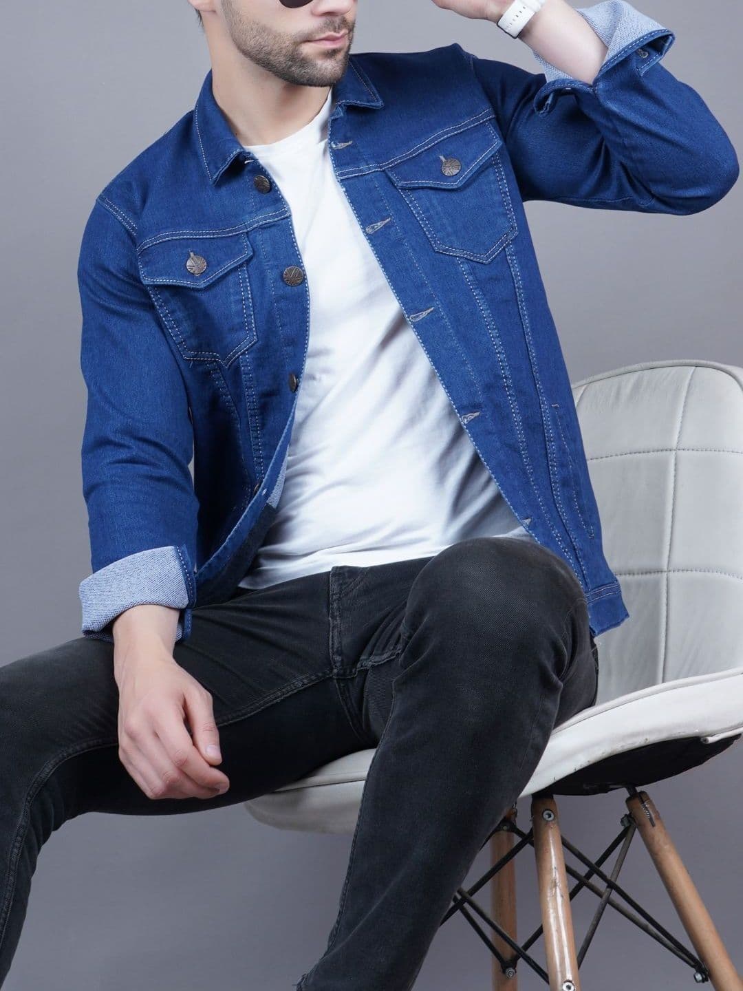 Metronaut Men Lightweight Denim Jacket - view 1