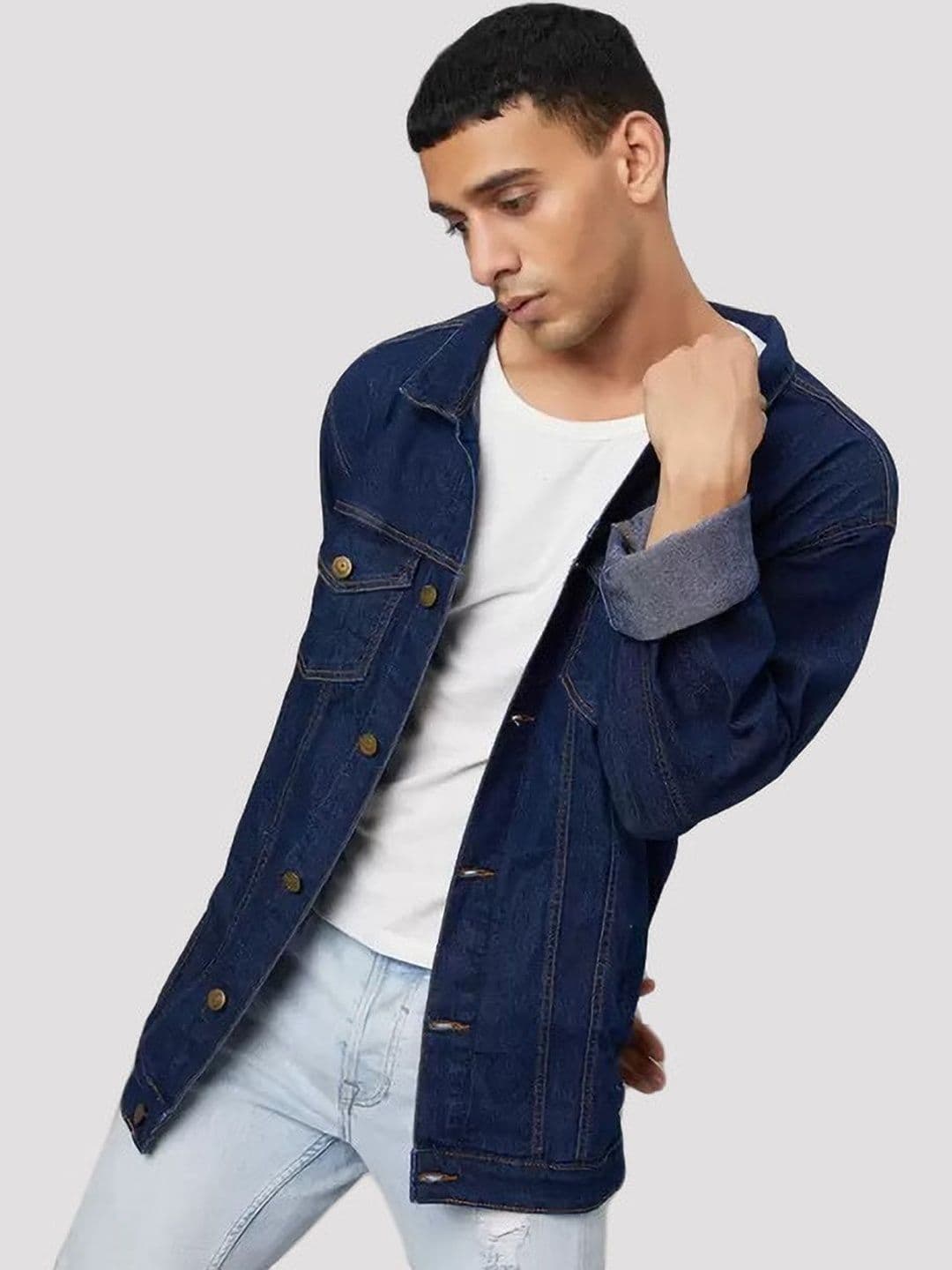 Metronaut Men Lightweight Denim Jacket - view 1