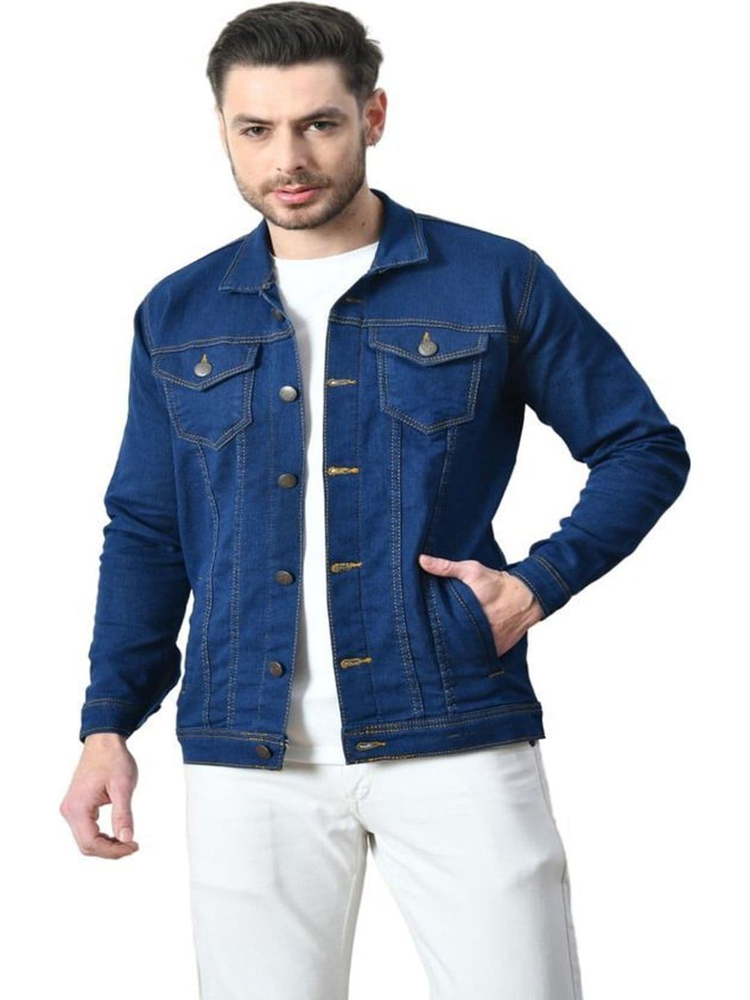 Metronaut Men Lightweight Denim Jacket - view 1