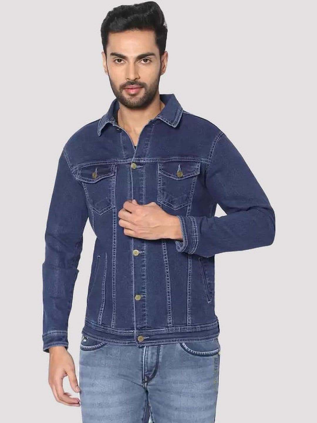 Metronaut Men Lightweight Denim Jacket - view 1