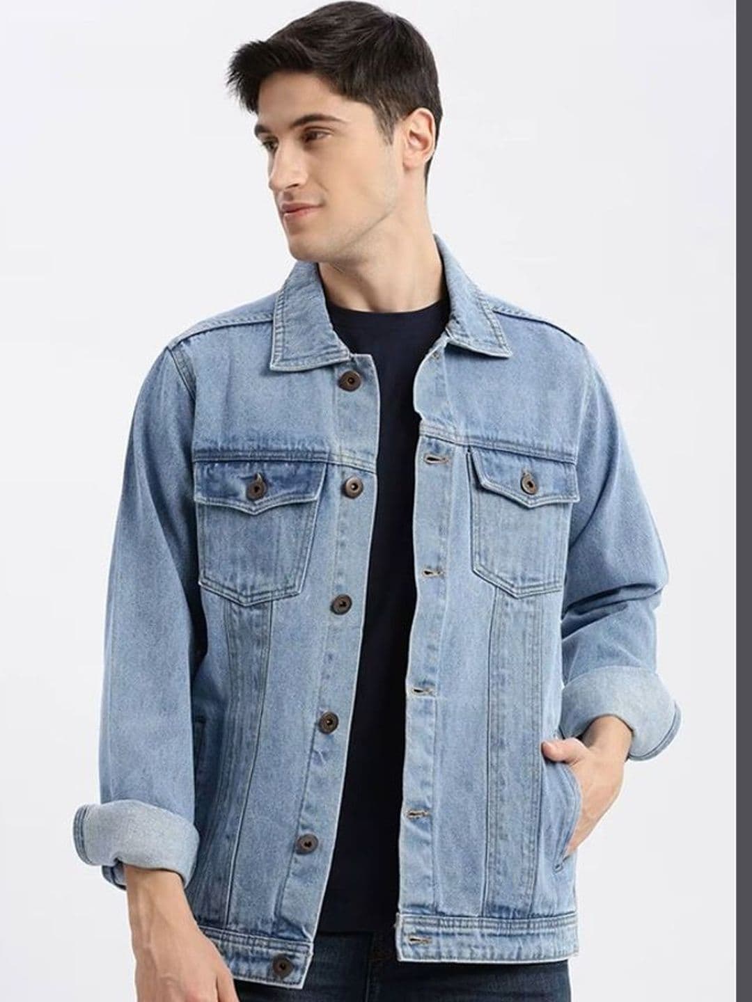 Metronaut Men Lightweight Denim Jacket - view 1