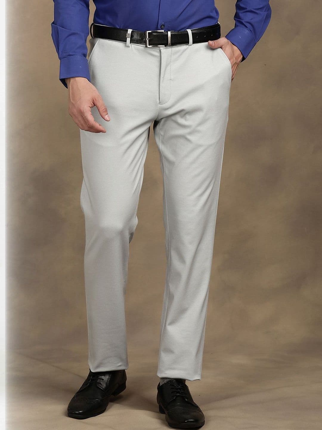 Turtle Men Tailored Slim Fit Trousers - view 1