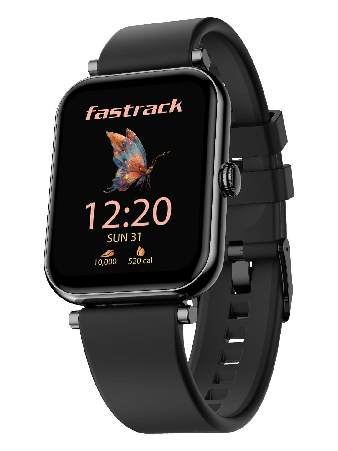 Fastrack Women Noir Charm Smartwatch 1.65" inch AMOLED Display AI Watchface Smart Watch - view 1
