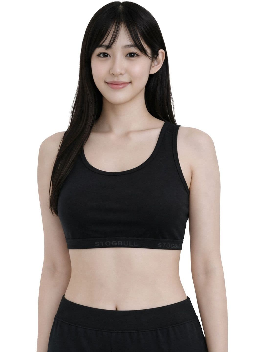 STOGBULL Women Cotton Lycra Non-Padded Full Coverage Active Bra - view 1