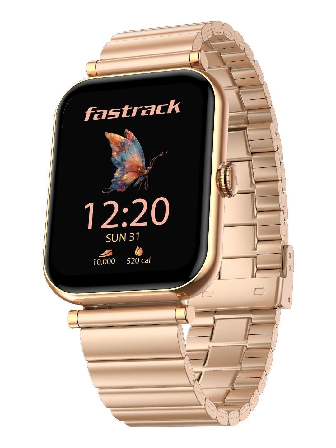 Fastrack Women Noir Charm Smartwatch 1.65" inch AMOLED Display AI Watchface Smart Watch - view 1