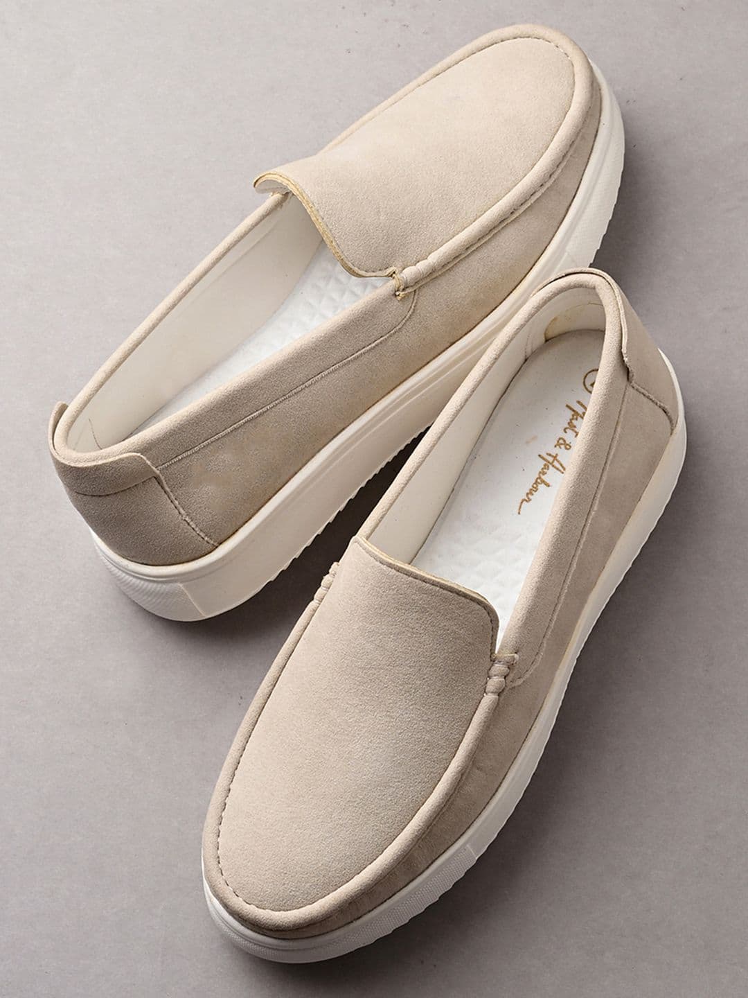 Mast & Harbour Men Suede Loafers - view 1