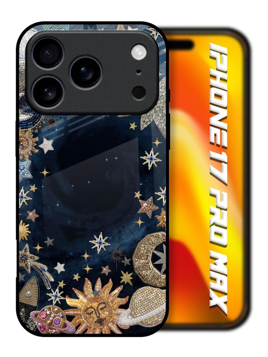 QRIOH Quirky Printed iPhone 17 Pro Max Back Case Mobile Accessories - view 1