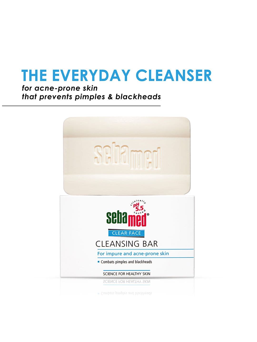 Sebamed Clear Face Cleansing Bar for Gentle & Deep Pore Cleansing with pH 5.5 - 100 g - view 1