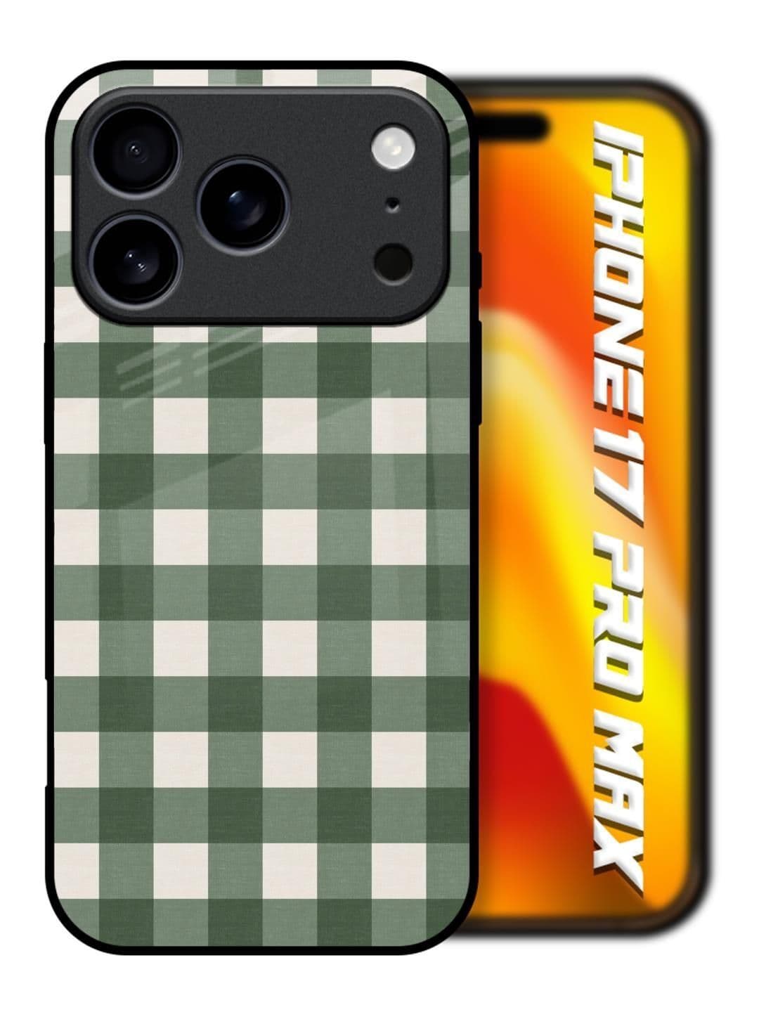 QRIOH Geometric Printed iPhone 17 Pro Max Back Case Mobile Accessories - view 1