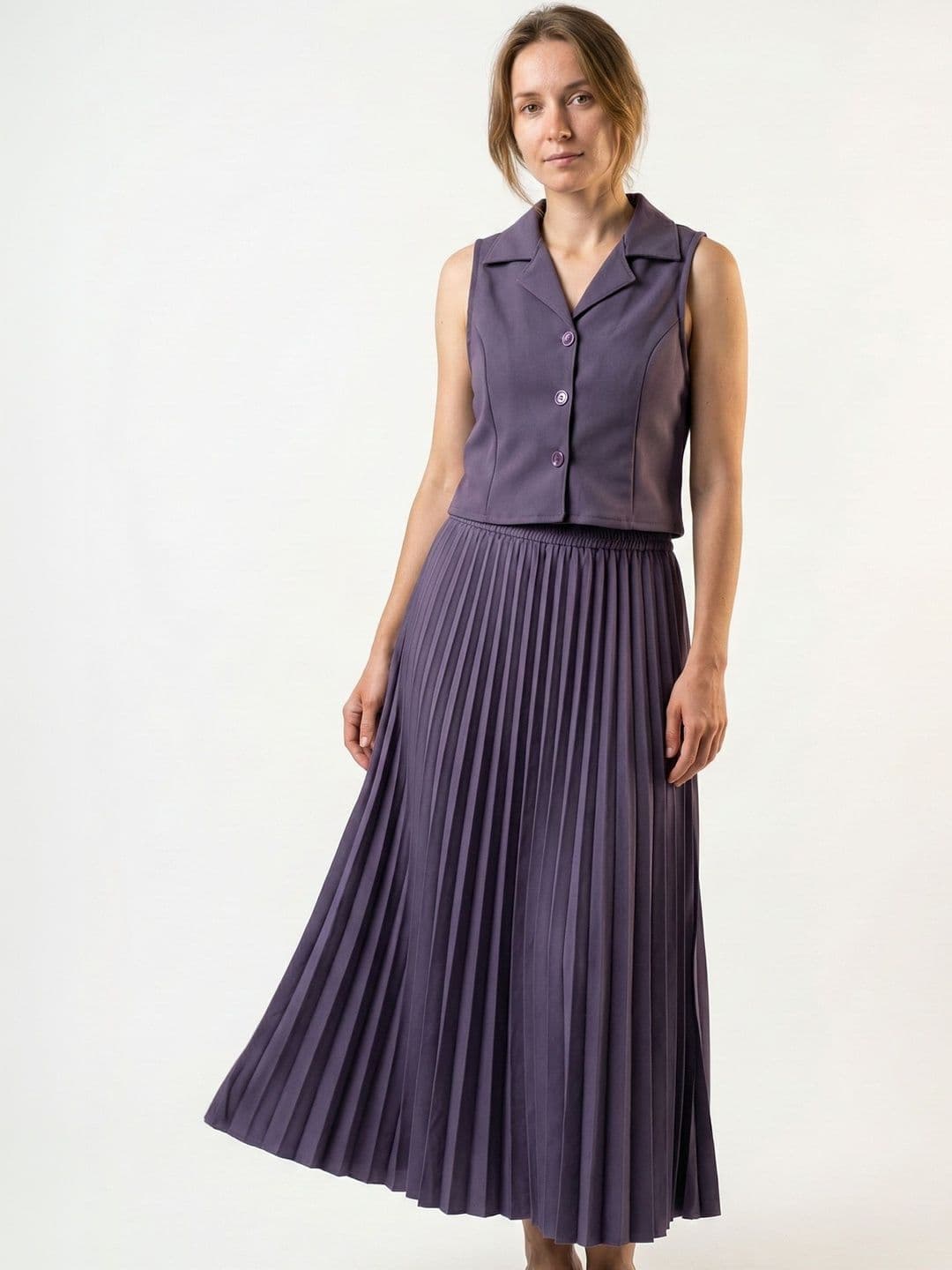 Chemistry Shirt Collar Waistcoat & Skirt Co-Ords - view 1