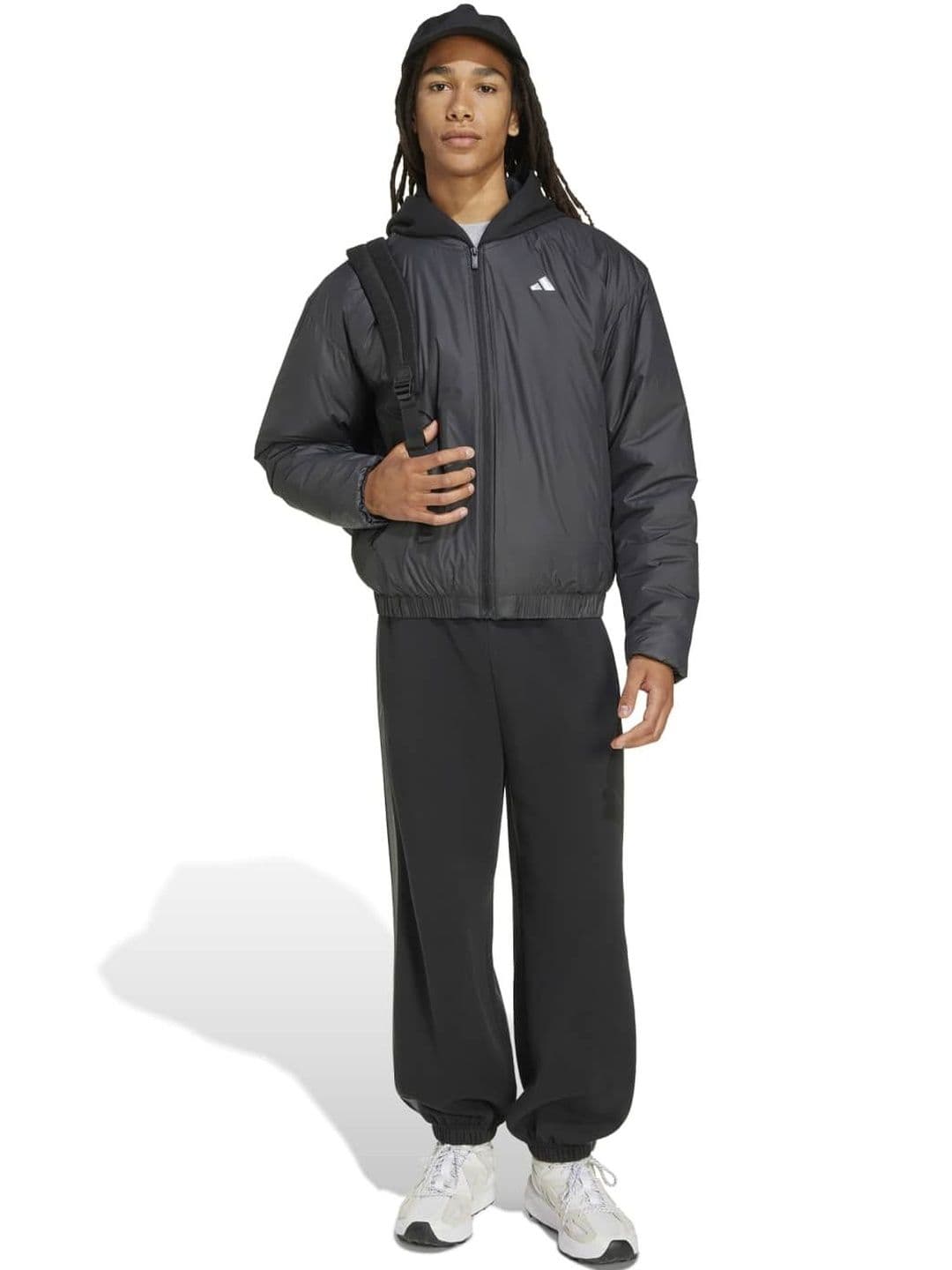 ADIDAS Men Insulator Longline Outdoor Bomber Jacket - view 1