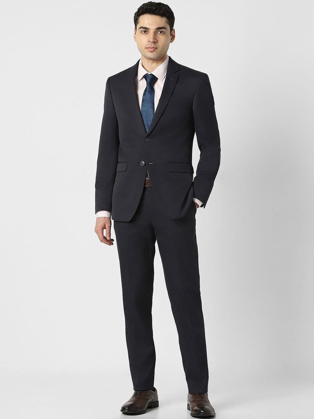 Peter England Single-Breasted 2-Piece Suit - view 1