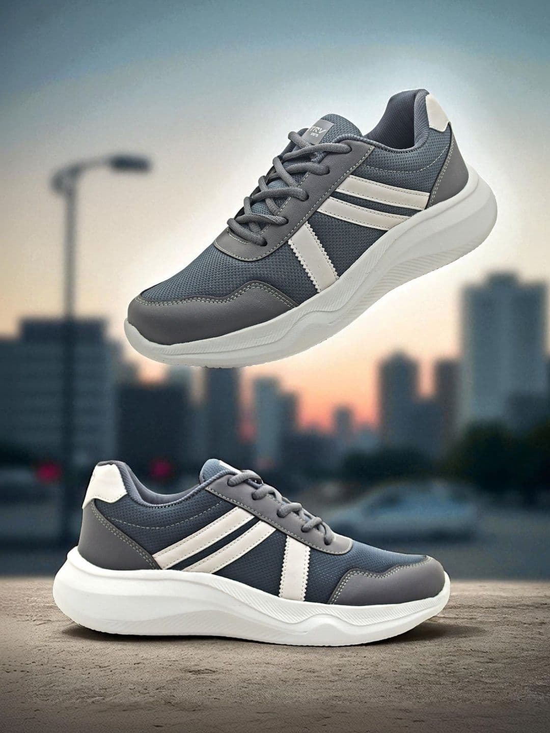 TRV Men Running Non-Marking Shoes - view 1