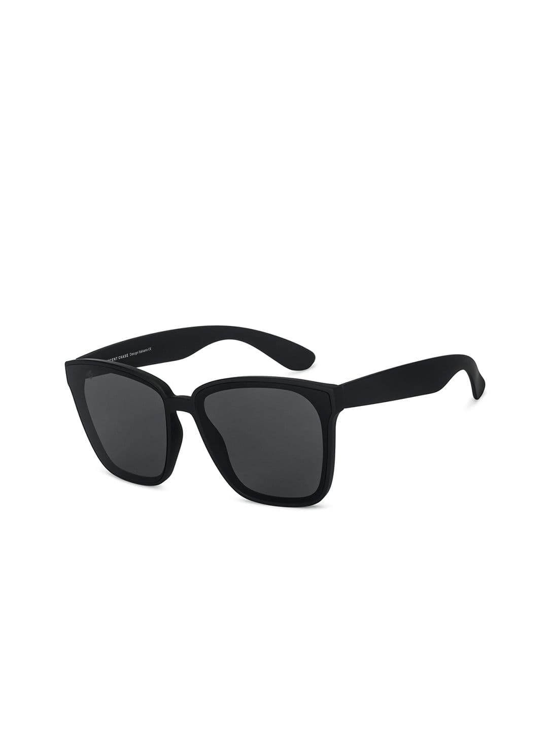 Vincent Chase by Lenskart Unisex Grey Lens & Black Wayfarer Sunglasses with UV Protected Lens - view 1