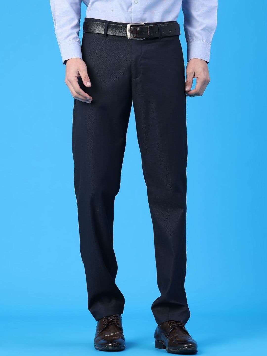 V-Mart Men Slim Fit Formal Trousers - view 1
