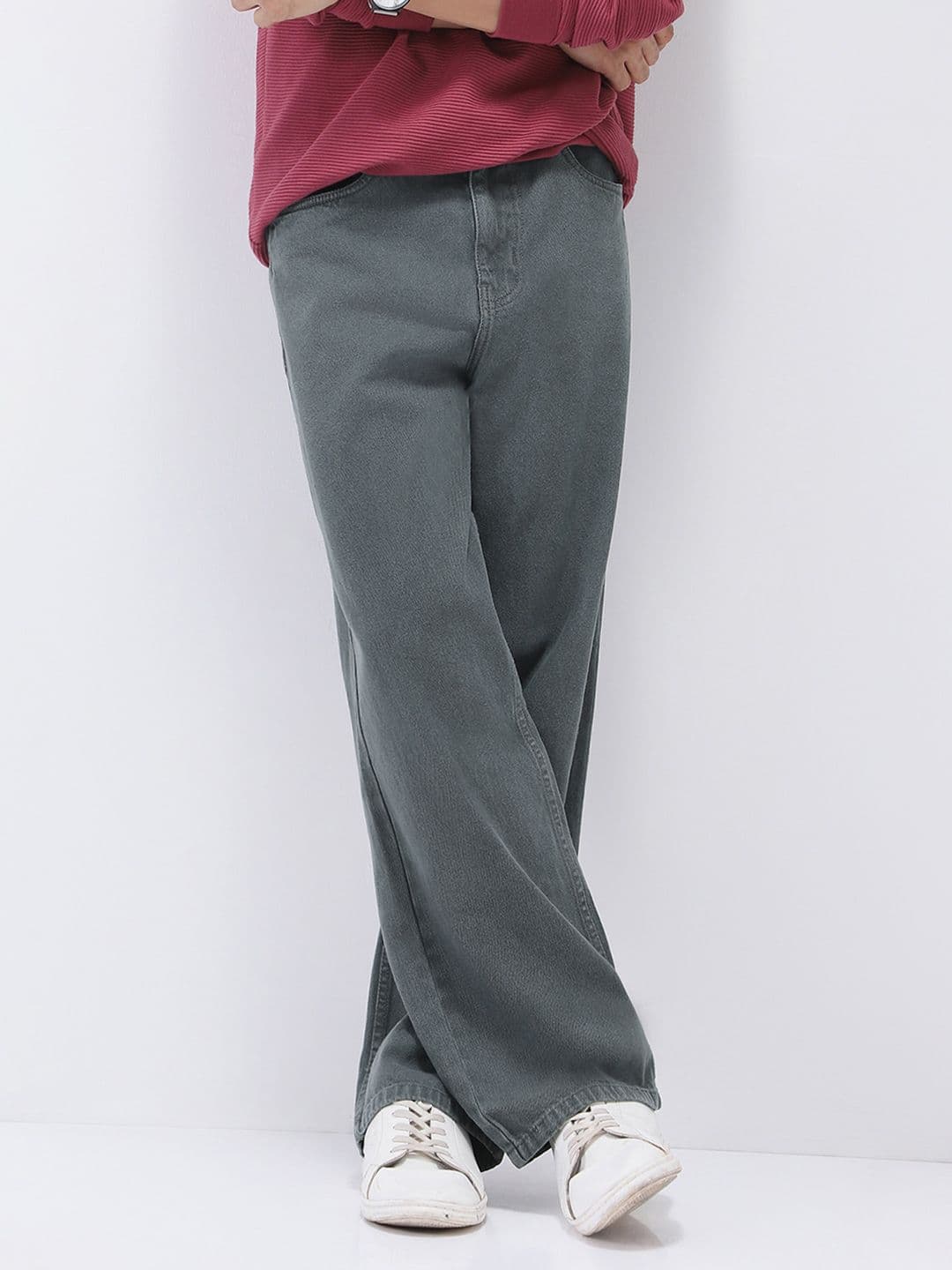 Urbano Fashion Men Loose Fit Washed Non-Stretchable Jeans - view 1