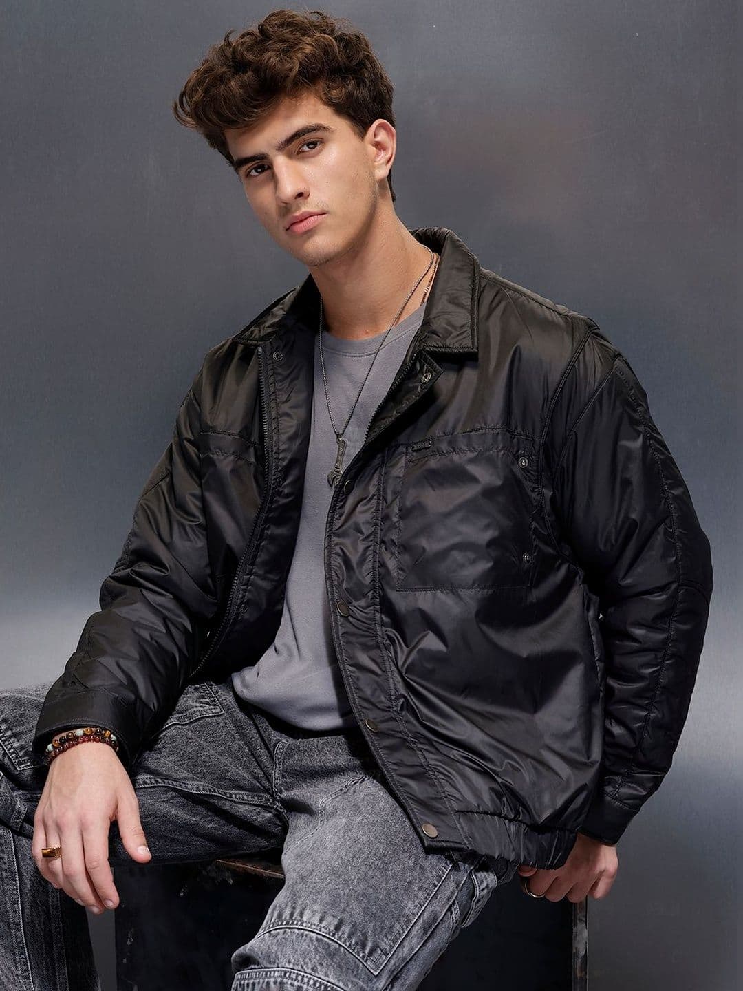 WROGN Men Bomber Jacket - view 1
