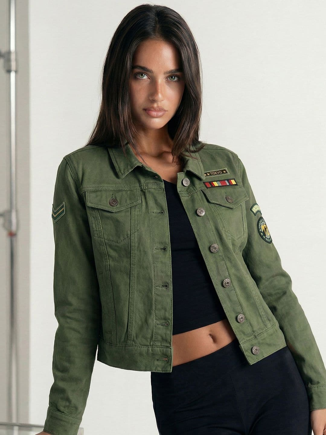 Tokyo Talkies Women Denim Jacket - view 1