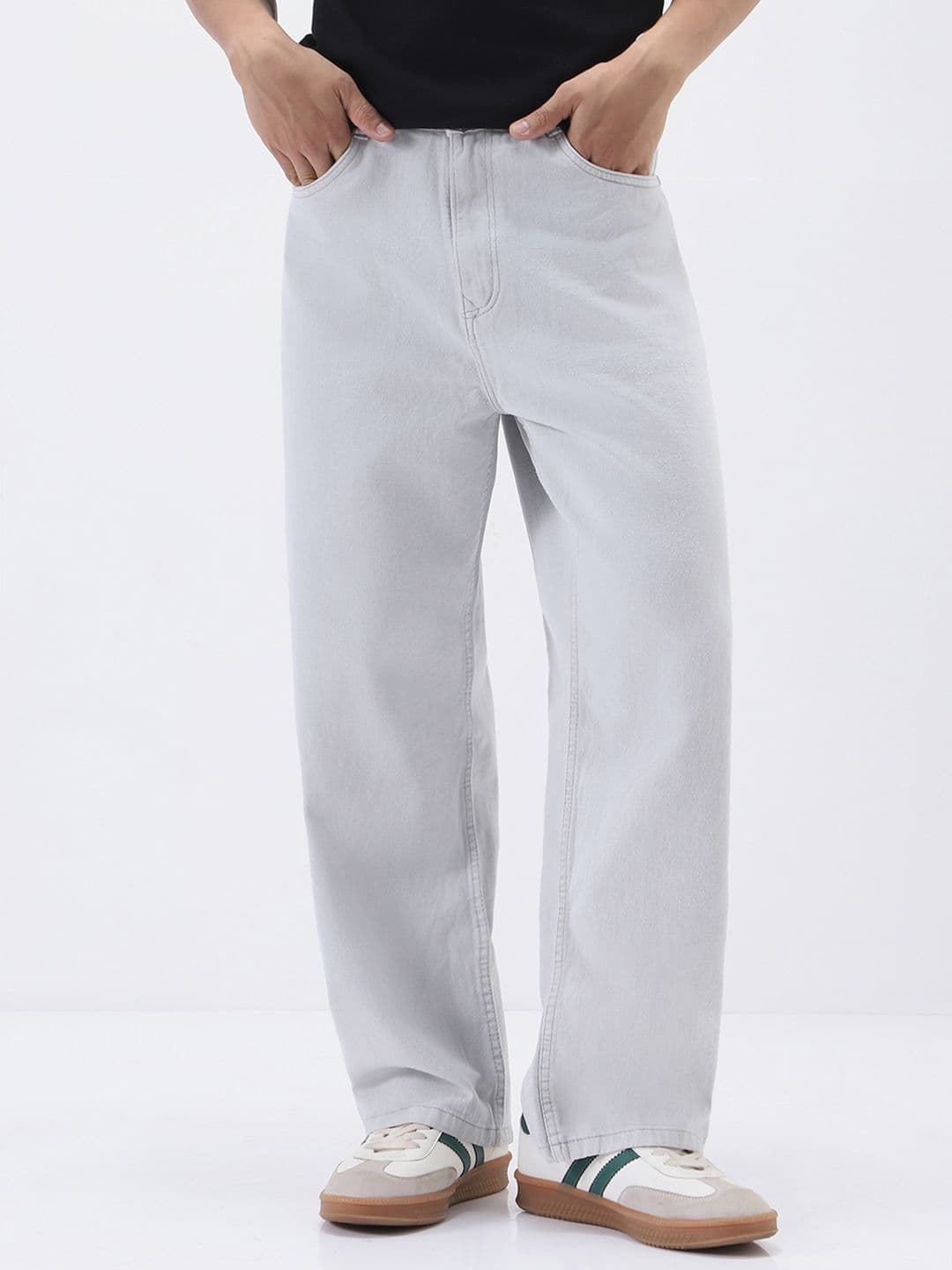 Urbano Fashion Men Washed Non-Stretchable Relaxed Fit Jeans - view 1