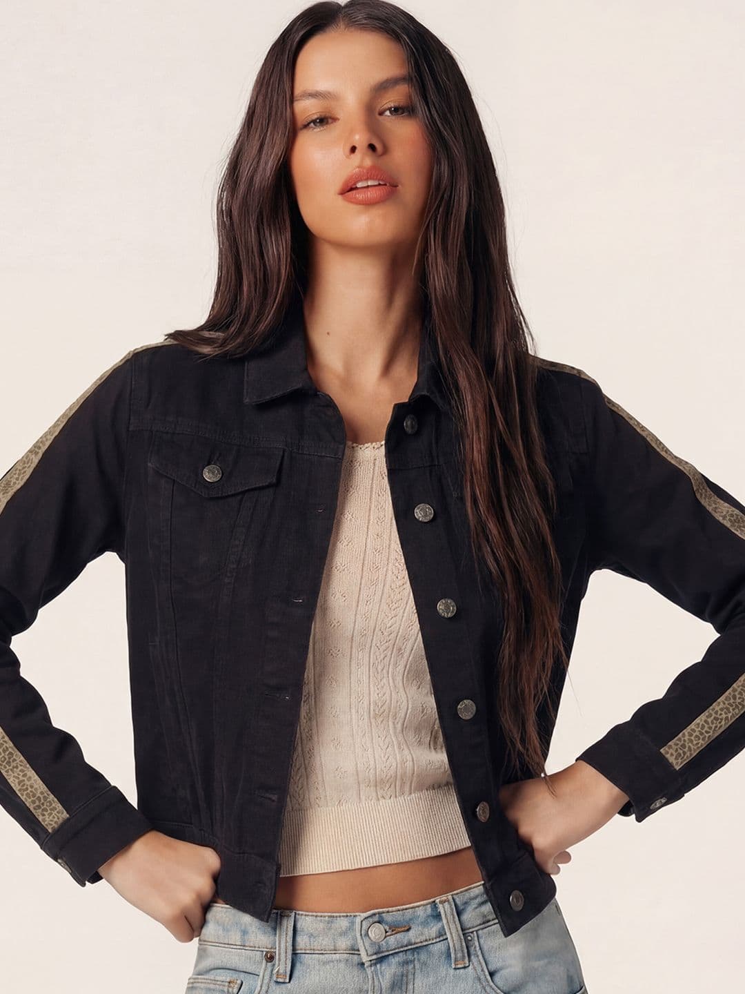 Tokyo Talkies Women Denim Jacket - view 1