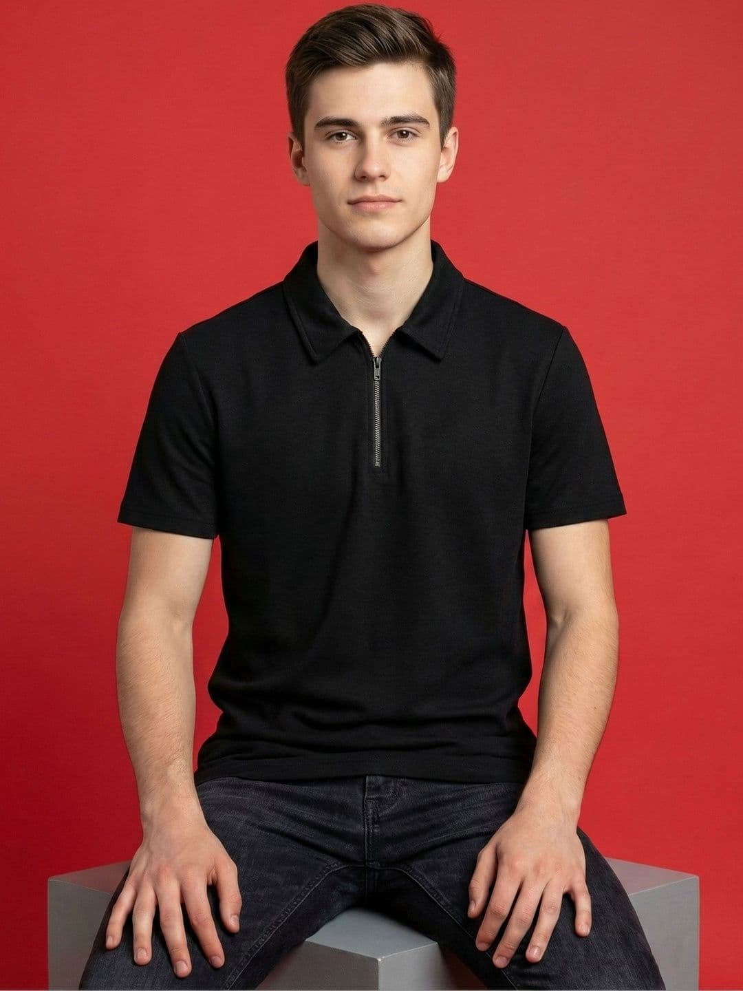 The Roadster Lifestyle Co Men Cotton Tshirts - view 1