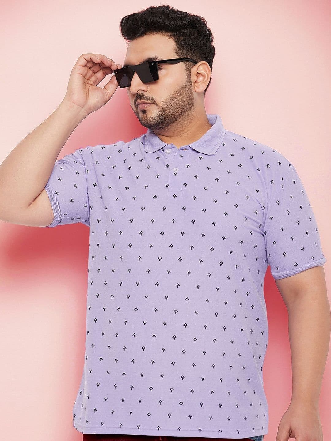 OPERATIVE Men Printed Polo Collar T-shirt - view 1