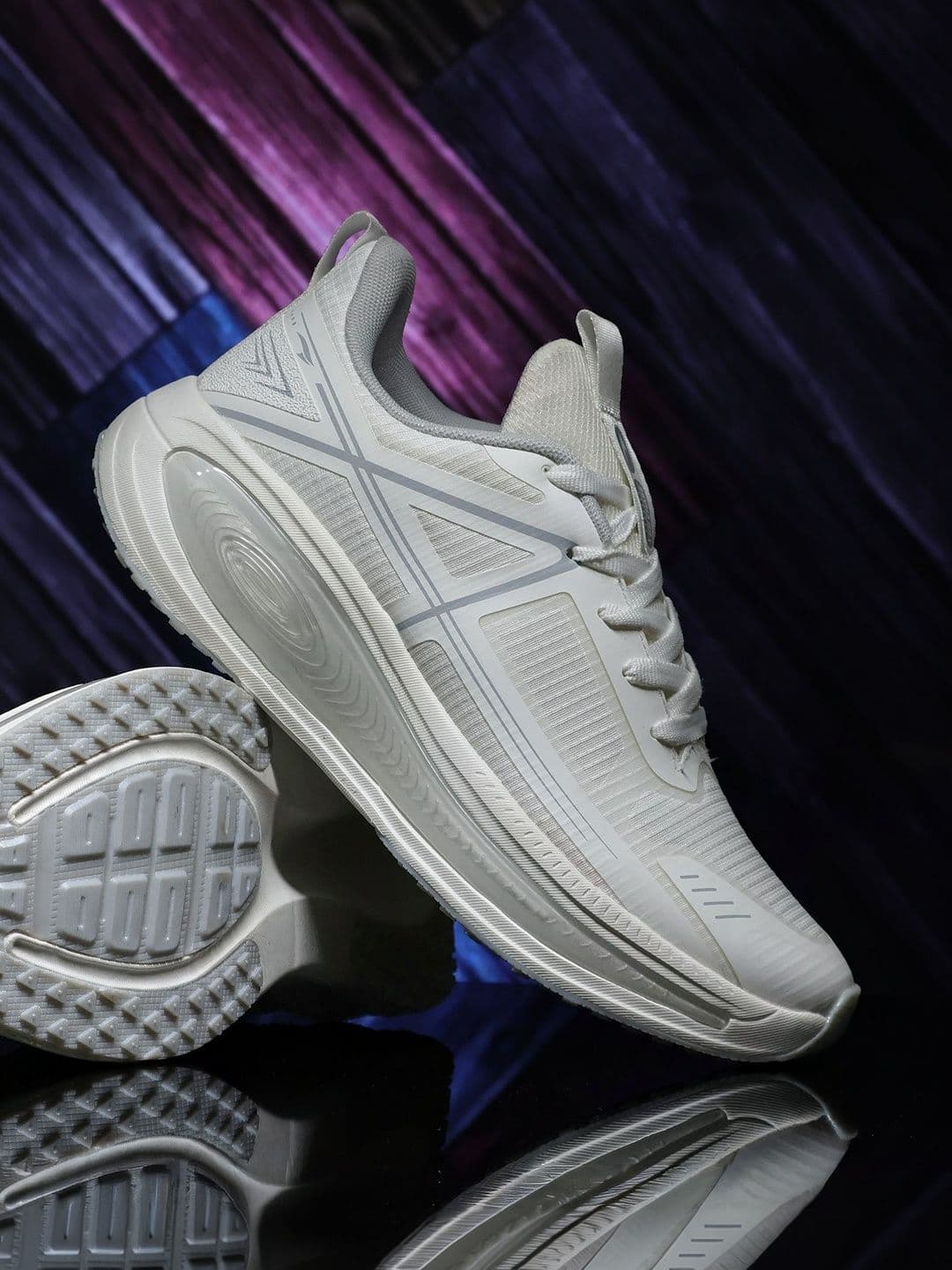 ASIAN Men Mesh Running Non-Marking Shoes - view 1