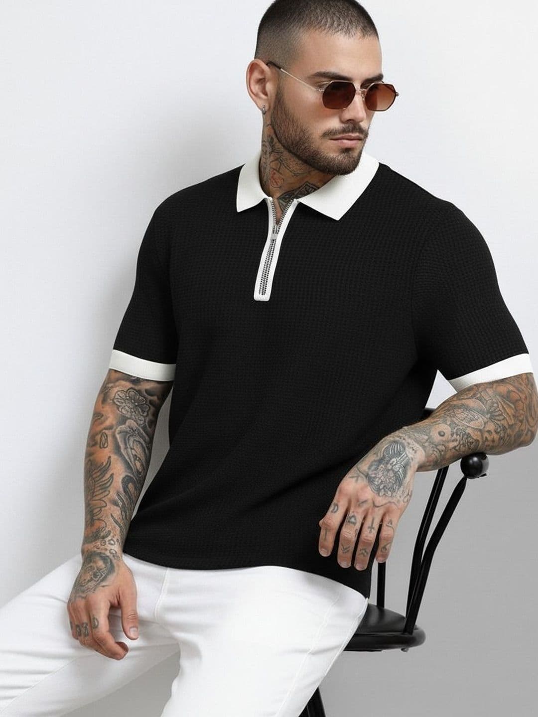 Mobox Men Polo Collar T-shirt - view 1