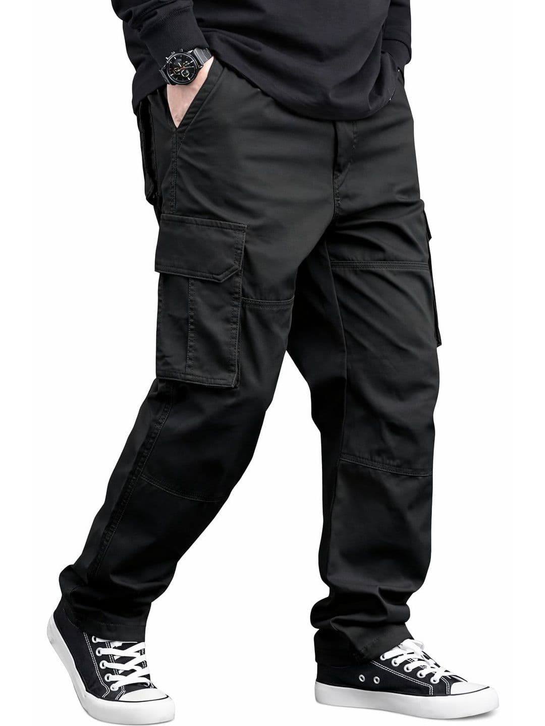 COMBRAIDED Men Cargos Trousers - view 1